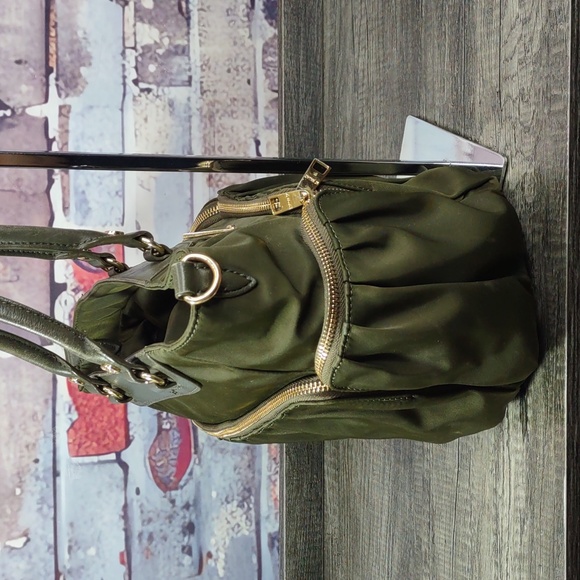 M Z Wallace Nylon/Leather "Zip" Satchel Bag - Picture 8 of 14